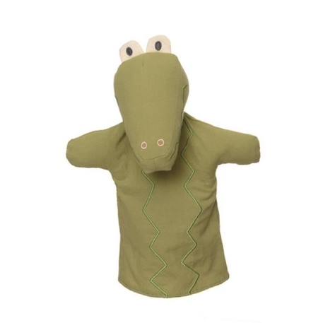 Marionnette à main Crocodile - Egmont Toys - Pour enfant dès 12 mois - Blanc BLANC 1 - vertbaudet enfant 