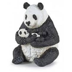 Jouet-Panda assis et son bébé - PAPO - 50196
