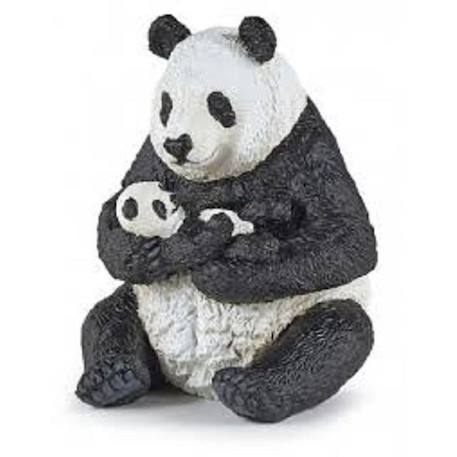 Panda assis et son bébé - PAPO - 50196 GRIS 1 - vertbaudet enfant 