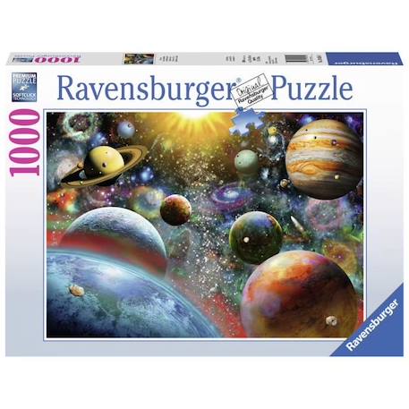 Puzzle 1000 pièces - Ravensburger - Vision planétaire - Paysage et nature - Bleu - Pour enfant de 12 ans et plus BLEU 2 - vertbaudet enfant 