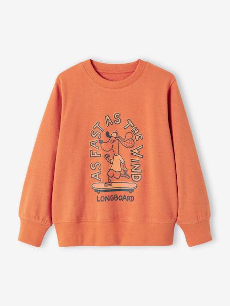 Sweat Basics motif graphique garçon  - vertbaudet enfant