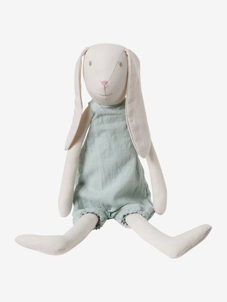 Poupée en lin Mon lapin vert 2 - vertbaudet enfant 