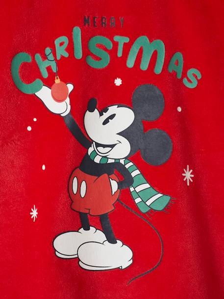 Pyjama garçon Disney® Mickey Noël rouge/marine 5 - vertbaudet enfant 