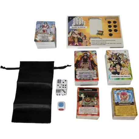Jeu de société stratégie One Piece - TOPI GAMES - 90 pièces - 2 modes de jeu - Cartes Haki GRIS 4 - vertbaudet enfant 