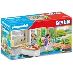 Jouet-Jeux d'imagination-PLAYMOBIL - Boutique de l'école - City Life - Univers scolaire - 58 pièces