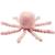 NATTOU Doudou Pieuvre Lapidou - 23 cm - 100% polyester - Rose ROSE 1 - vertbaudet enfant 