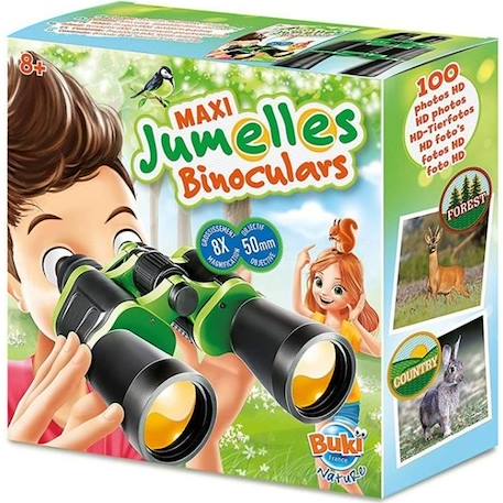 BUKI FRANCE Maxi Jumelles binoculars NOIR 1 - vertbaudet enfant 