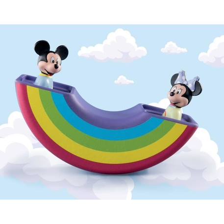 PLAYMOBIL 1.2.3 - Maison des nuages de Mickey et Minnie - Disney - 16 pièces BLEU 5 - vertbaudet enfant 