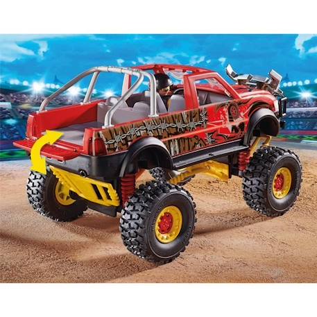 PLAYMOBIL - 70549 - Stuntshow 4x4 de cascade Taureau - Bleu - Mixte - 970g BLEU 5 - vertbaudet enfant 