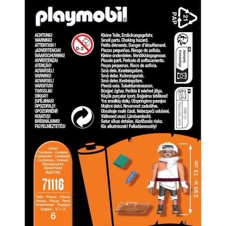 PLAYMOBIL - Naruto Shippuden - Killer B - Figurine avec accessoires - Jouet pour enfant à partir de 5 ans BLEU 4 - vertbaudet enfant 