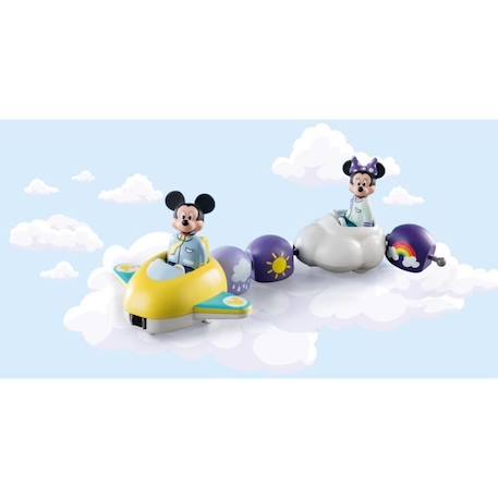 Train des nuages de Mickey et Minnie - PLAYMOBIL 1.2.3 - Disney - 7 pièces BLEU 2 - vertbaudet enfant 