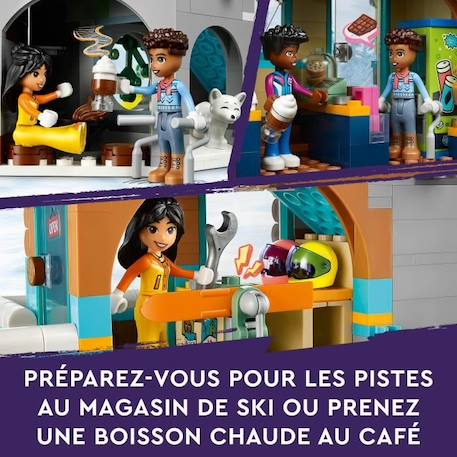 LEGO® Friends 41756 Les Vacances au Ski - Jeu de construction - Cadeau Noël BLEU 3 - vertbaudet enfant 