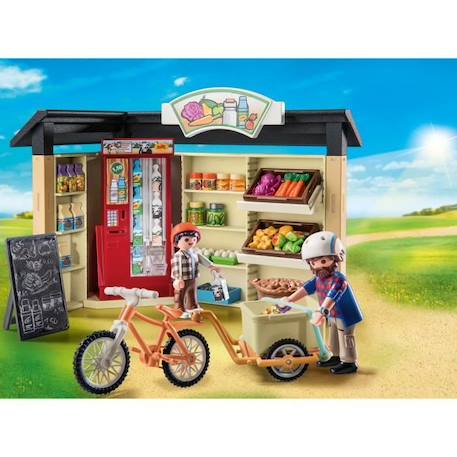PLAYMOBIL - 71250 - Country La Ferme - Boutique de la ferme BLEU 2 - vertbaudet enfant 
