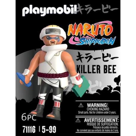 PLAYMOBIL - Naruto Shippuden - Killer B - Figurine avec accessoires - Jouet pour enfant à partir de 5 ans BLEU 3 - vertbaudet enfant 