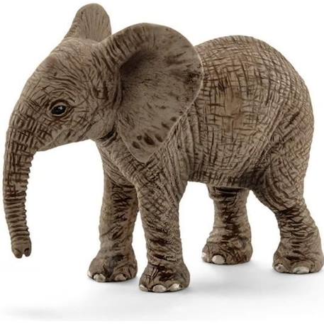 Figurine Schleich 14763 - Éléphanteau d'Afrique - Personnage miniature pour enfant GRIS 1 - vertbaudet enfant 