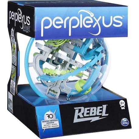 Perplexus - SPIN MASTER - Rebel Rookie - Labyrinthe en 3D jouet hybride - Boule à tourner - Casse-tête BLEU 1 - vertbaudet enfant 