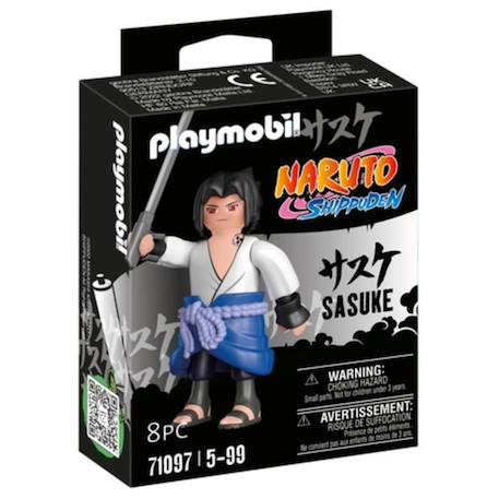 PLAYMOBIL - 71097 - Sasuke - Naruto Shippuden ROSE 1 - vertbaudet enfant 