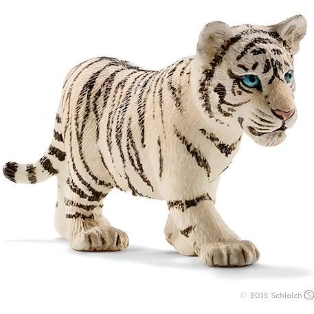 Figurine SCHLEICH - Bébé Tigre Blanc - Personnage miniature pour enfant - Mixte BLANC 1 - vertbaudet enfant 