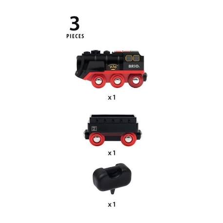Locomotive à piles à vapeur BRIO World - Ravensburger - Effets de vapeur réalistes - Dès 3 ans - 33884 VERT 4 - vertbaudet enfant 