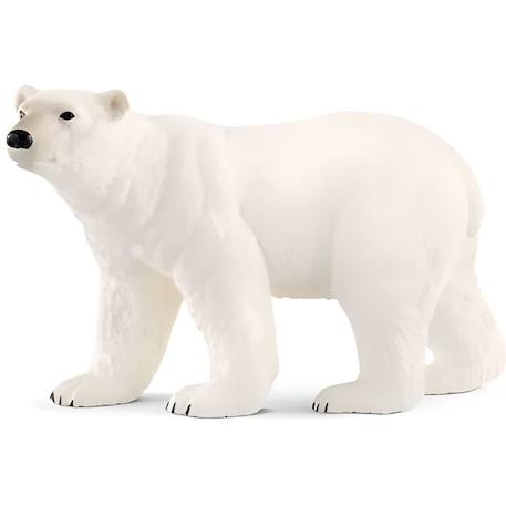 Figurine SCHLEICH - Ours polaire - Animal sauvage - 10,5 x 7,5 x 5,5 cm BEIGE 1 - vertbaudet enfant 