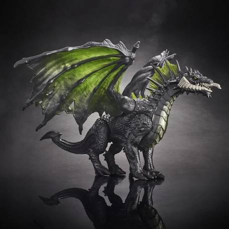 Dungeons & Dragons, figurine articulée de 28 cm du dragon noir Rakor inspirée du film NOIR 3 - vertbaudet enfant 