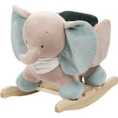 Bascule Axel l'éléphant - Nattou - Mixte - A partir de 10 mois - Bleu  - vertbaudet enfant