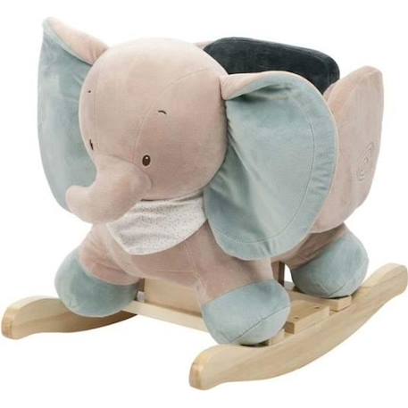 Bascule Axel l'éléphant - Nattou - Mixte - A partir de 10 mois - Bleu BLEU 1 - vertbaudet enfant 