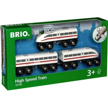 Train en bois TGV avec Son BRIO - Mixte dès 3 ans - Ravensburger - 33748  blanc - Brio