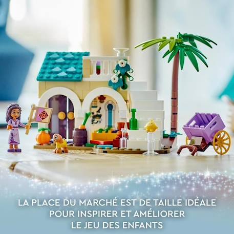 LEGO® Disney Wish 43223 Asha dans la Ville de Rosas, avec Poupée Asha, Jouet de Chèvre Valentino et Figurine Star, Film Wish BLANC 5 - vertbaudet enfant 