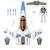Figurine Buzz l'Éclair - Vaisseau XL-15 - Lightyear - MATTEL - Lance-projectiles - Jetpack - Figurine incluse BLANC 2 - vertbaudet enfant 