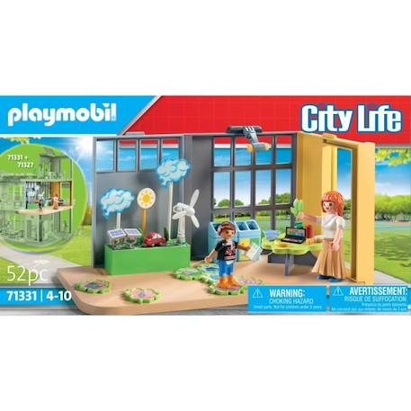 PLAYMOBIL - Classe éducative sur l'écologie - City Life - L'école - 52 pièces BLEU 6 - vertbaudet enfant 
