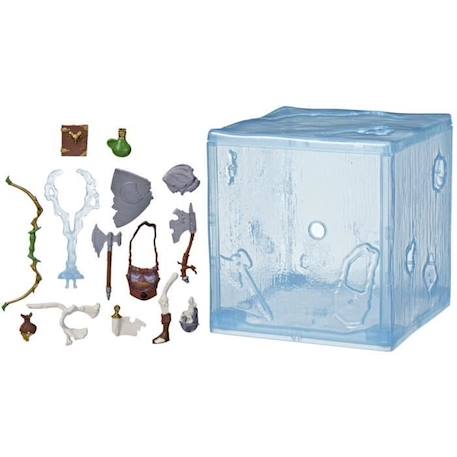 Figurine Donjons & Dragons L'honneur des voleurs HASBRO - Cube gélatineux 15cm avec accessoires BLANC 3 - vertbaudet enfant 