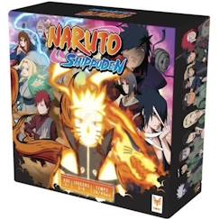 Jouet-Jeux de société-Jeu de société Naruto Shippuden - TOPI GAMES - 30 min - 2 joueurs ou plus - Rouge
