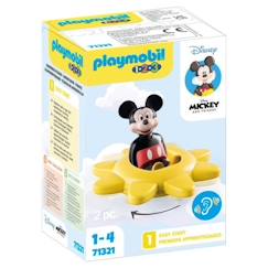 PLAYMOBIL 1.2.3 - 71321 - Mickey et Toupie soleil - Disney - Pour les tout-petits 18-36 mois  - vertbaudet enfant
