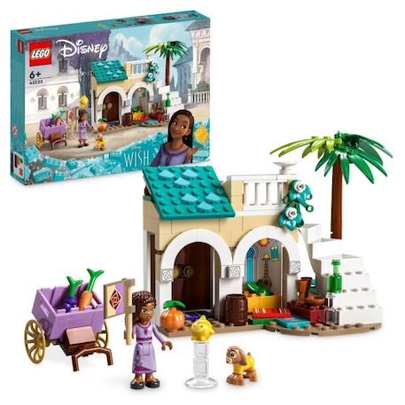 LEGO® Disney Wish 43223 Asha dans la Ville de Rosas, avec Poupée Asha, Jouet de Chèvre Valentino et Figurine Star, Film Wish BLANC 1 - vertbaudet enfant 
