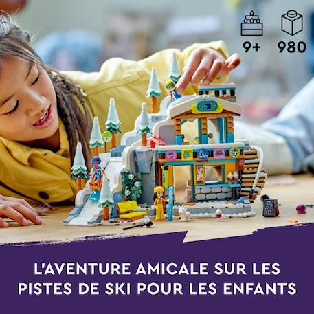 LEGO® Friends 41756 Les Vacances au Ski - Jeu de construction - Cadeau Noël BLEU 6 - vertbaudet enfant 
