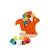 JANOD - Nutty Balance (bois) - Jeu d'équilibre pour bébé de 18 mois - Multicolore ORANGE 3 - vertbaudet enfant 