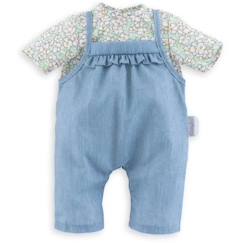 Jouet-Poupons et poupées-Corolle - Blouse et Salopette pour Poupon 30cm - Bleu - Enfant - Mixte - 18 mois
