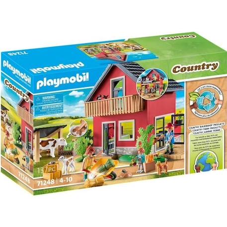 PLAYMOBIL - 71248 - Country La Ferme - Petite ferme - Multicolore - Mixte - A partir de 5 ans BLEU 1 - vertbaudet enfant 