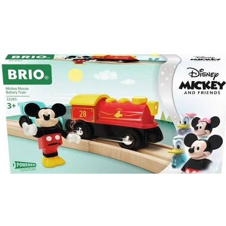 Train à pile Mickey Mouse - BRIO - Ravensburger - Dès 3 ans - 32265 ROUGE 1 - vertbaudet enfant 