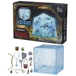 Jouet-Jeux d'imagination-Figurine Donjons & Dragons L'honneur des voleurs HASBRO - Cube gélatineux 15cm avec accessoires