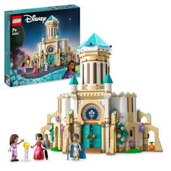 Jouet-Jeux d'imagination-LEGO® Disney Wish 43224 Le Château du Roi Magnifico, Jouet Tiré du Film Wish avec Figurine Asha, Dahlia et le Roi Magnifico