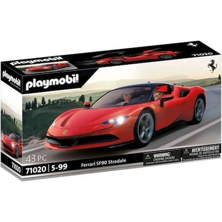 PLAYMOBIL - 71020 - Ferrari SF90 Stradale - Classic Cars - Voiture de collection ROUGE 1 - vertbaudet enfant 