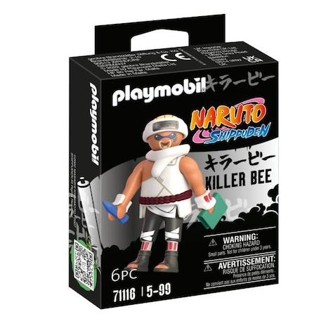 PLAYMOBIL - Naruto Shippuden - Killer B - Figurine avec accessoires - Jouet pour enfant à partir de 5 ans BLEU 1 - vertbaudet enfant 