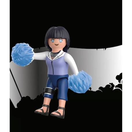 PLAYMOBIL - Naruto Shippuden - Hinata - Figurine de ninja avec accessoires BLEU 2 - vertbaudet enfant 