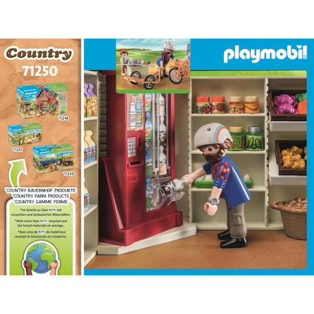 PLAYMOBIL - 71250 - Country La Ferme - Boutique de la ferme BLEU 5 - vertbaudet enfant 