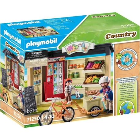 PLAYMOBIL - 71250 - Country La Ferme - Boutique de la ferme BLEU 1 - vertbaudet enfant 