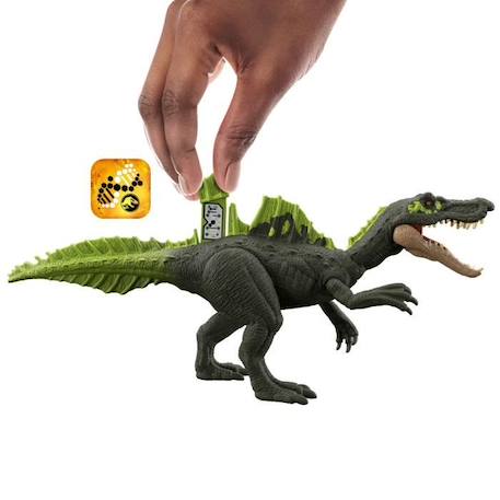 Figurine Jurassic World - MATTEL - Ichthyovenator Sonore - Articulé - 26cm - 4 ans et + BLANC 3 - vertbaudet enfant 