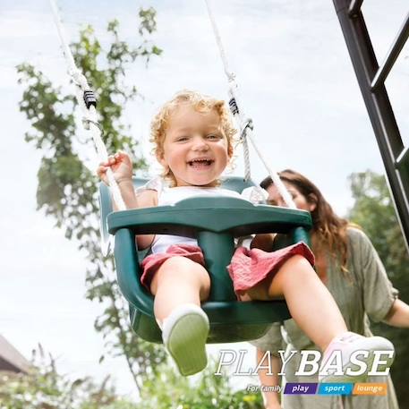 Accessoire Siège de balançoire pour bébé pour aire de jeux PlayBase BERG (sans portique) VERT 1 - vertbaudet enfant 