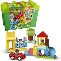 Jouet-Jeux d'imagination-LEGO® 10914 DUPLO La boîte de briques deluxe, Jeu de Construction avec Rangement, Jouet éducatif pour bébés de 1 an et demi